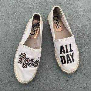 Rose All Day circus by Sam Edelman slip on espadrilles